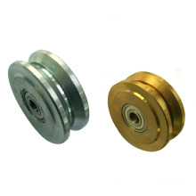 Sliding gate double bearings roller without bracket